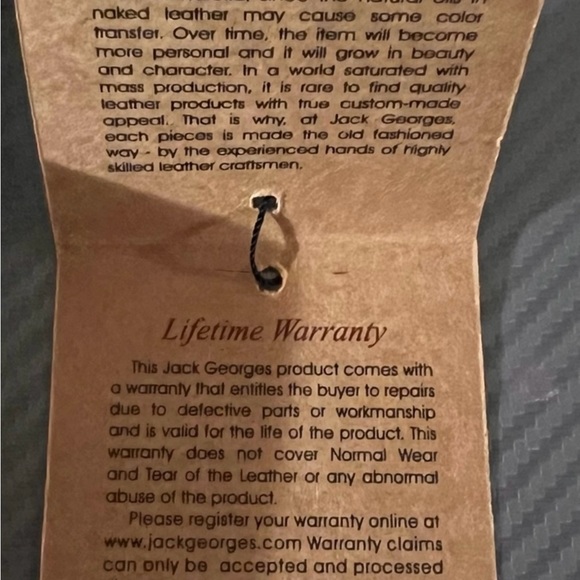 JACK GEORGES  Voyager Brown Leather Clutch Wallet NWT RFID Protected - Picture 6 of 12